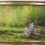 661 6181 Oljemålning